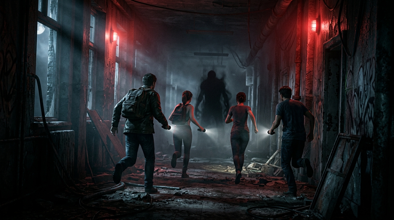 3D Survival Horror Concept Art